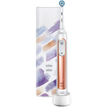 Зубна щітка Braun Oral-B Genius X Rose Gold (D706.513.6 X)