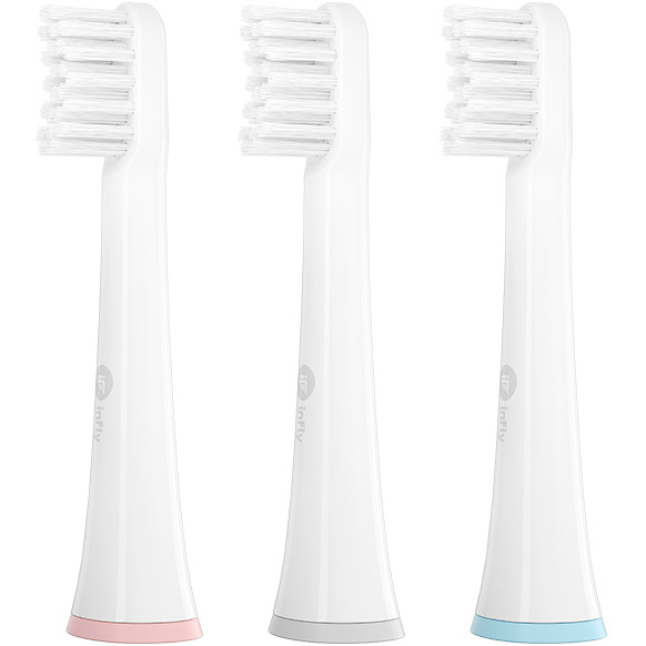

Набор насадок inFly Toothbrush Head P60 3 шт (6973106050177), Набір нас.Toothbrush Head P60 (3 шт.)