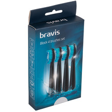 Набор насадок BRAVIS 4 brushes set Black