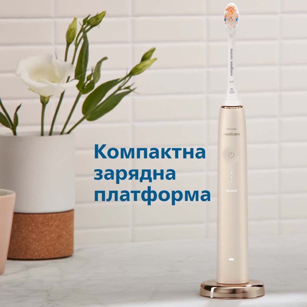 Зубна щітка PHILIPS HX9992 / 11 Sonicare 9900 Prestige White Дизайн для дорослих