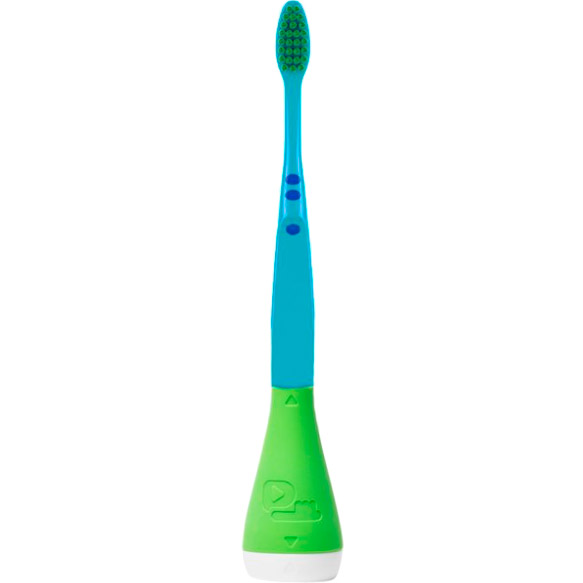 Акція на Интерактивная насадка Playbrush Smart Green + зубная щетка (9010061000179) від Foxtrot