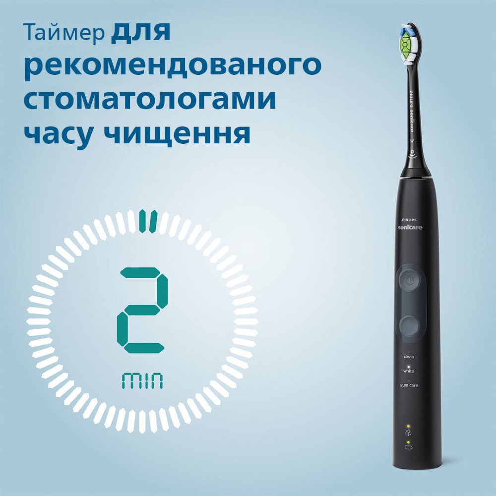 В інтернет магазині Електрична зубна щітка PHILIPS Sonicare HX6850/47 Protective Clean 5100