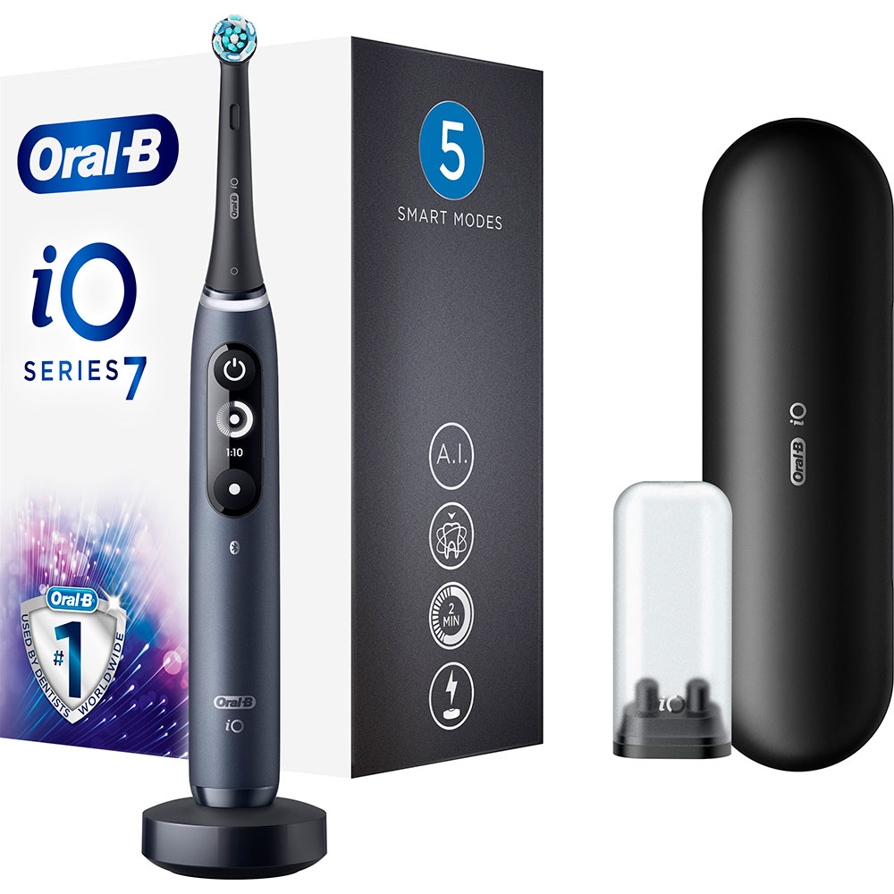 Електрична зубна щітка ORAL-B BRAUN iO Series 7 Black (4210201363026) Тип електрична зубна щітка