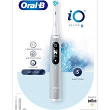 Електрична зубна щітка ORAL-B BRAUN iO Series 6 Grey (4210201381686)