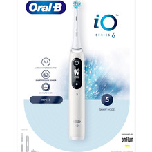 Електрична зубна щітка ORAL-B BRAUN iO Series 6 White (4210201381648)