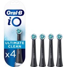 Насадки для зубной щётки ORAL-B BRAUN iO Ultimate Clean Black 4 шт (4210201342809)