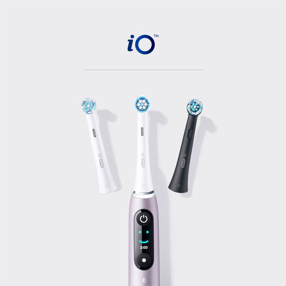 Насадки для зубної щітки ORAL-B BRAUN iO Gentle Care White 2 шт (4210201343646) Дизайн для дорослих