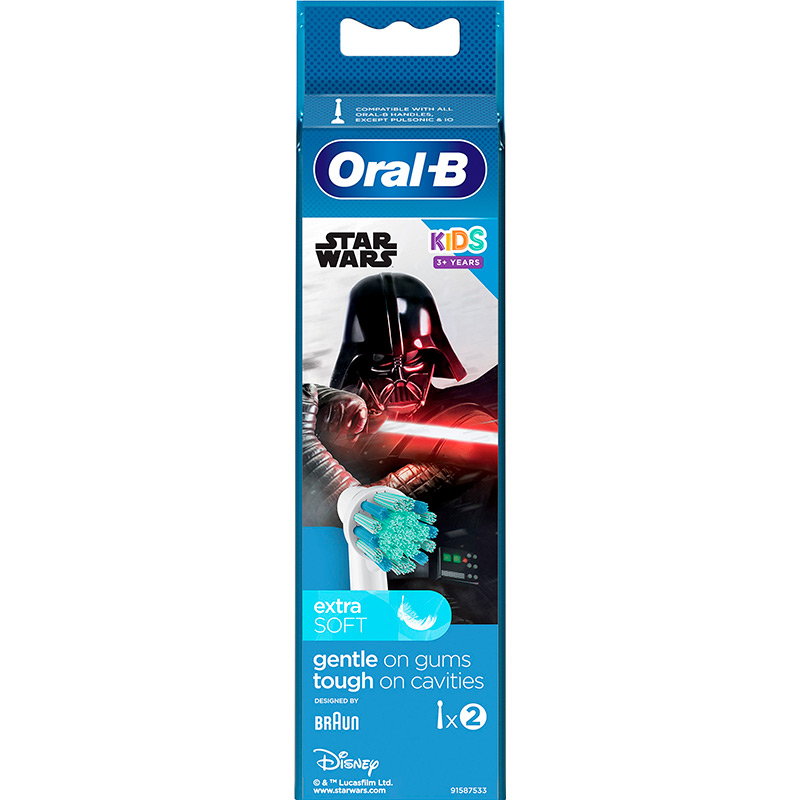 Замовити Набір насадок ORAL-B Зоряні війни EB10S 2 шт (4210201388005)