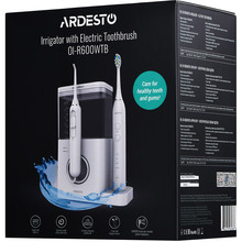 Ирригатор ARDESTO стационарный 600 мл + электрическая зубная щетка White (OI-R600WTB)