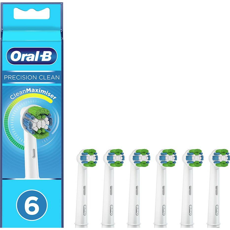 

Насадки BRAUN для зубной щётки Oral-B Precision Clean EB20RB Clean Maximiser 6 шт (00000021860), Насадка для ел. зуб. щітки Oral-B Precision