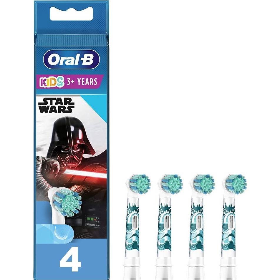 

Насадки BRAUN для зубной щётки Oral-B Star Wars EB10 4 шт (00000022259), Насадка для ел. зуб. щітки Oral-B Star Wars