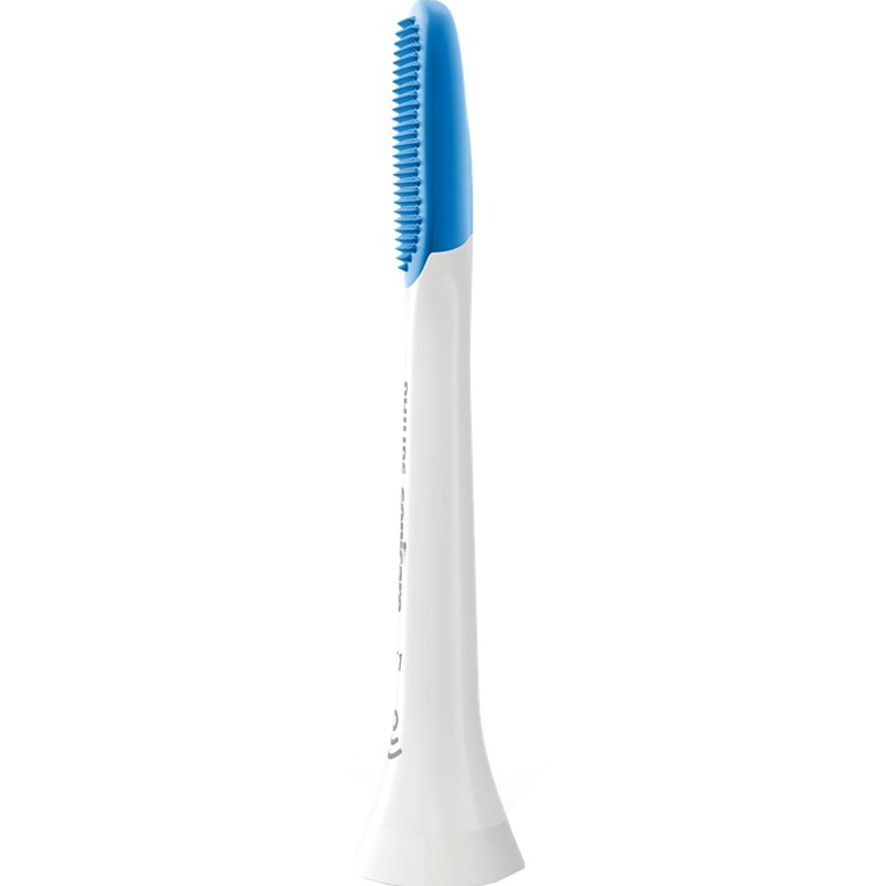 Набір насадок PHILIPS Sonicare TongueCare+ 2 шт (HX8072/01) Форма насадки кругла