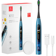 Зубна щітка OCLEAN X10 Electric Toothbrush Blue (6970810551914)