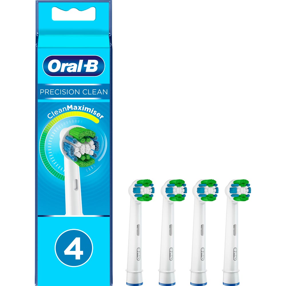 Набор насадок Oral-B для электрической зубной щетки Precision Clean 4 шт White (4210201360742) Набор насадок Oral-B для электрической зубной щетки Precision Clean 4 шт White (4210201360742)