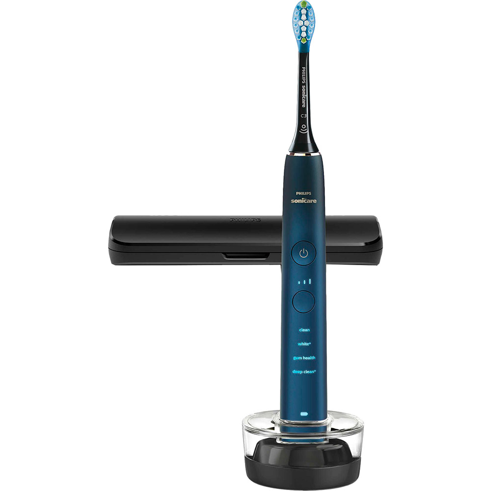 Электрическая зубная щетка PHILIPS Sonicare Diamond Clean Aquamarine (HX9911/88) Тип головки съемная