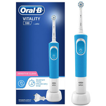 Кричав би електрична Зубна щітка BRAUN Oral-B Vitality D100.413.1 PRO Sens Clean Blue (80356348)