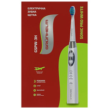 Електрична зубна щітка GRUNHELM SONIC PRO GSPW-3H WHITH