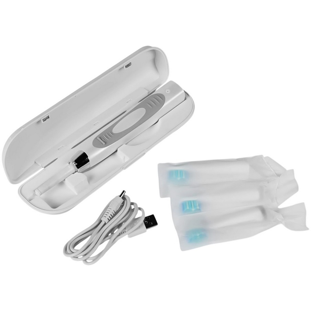 Електрична зубна щітка GRUNHELM SONIC PRO GSPW-3H WHITH Колір білий