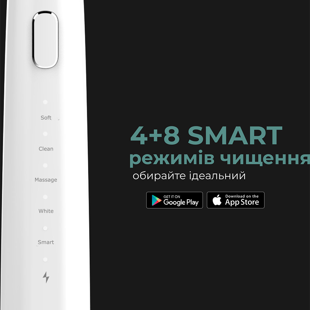 Зовнішній вигляд Електрична зубна щітка AENO DB1S (ADB0001S)