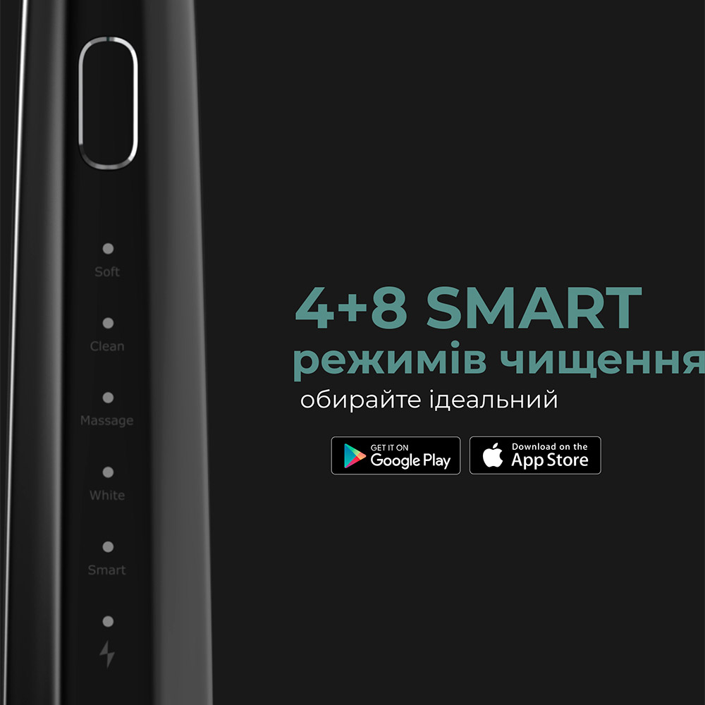 Зовнішній вигляд Електрична зубна щітка AENO DB2S (ADB0002S)