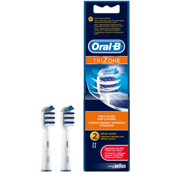 

Набор насадок BRAUN ORAL-B TRIZONE EB30 (80228238), ORAL_B насадка Trizone EB30 2шт