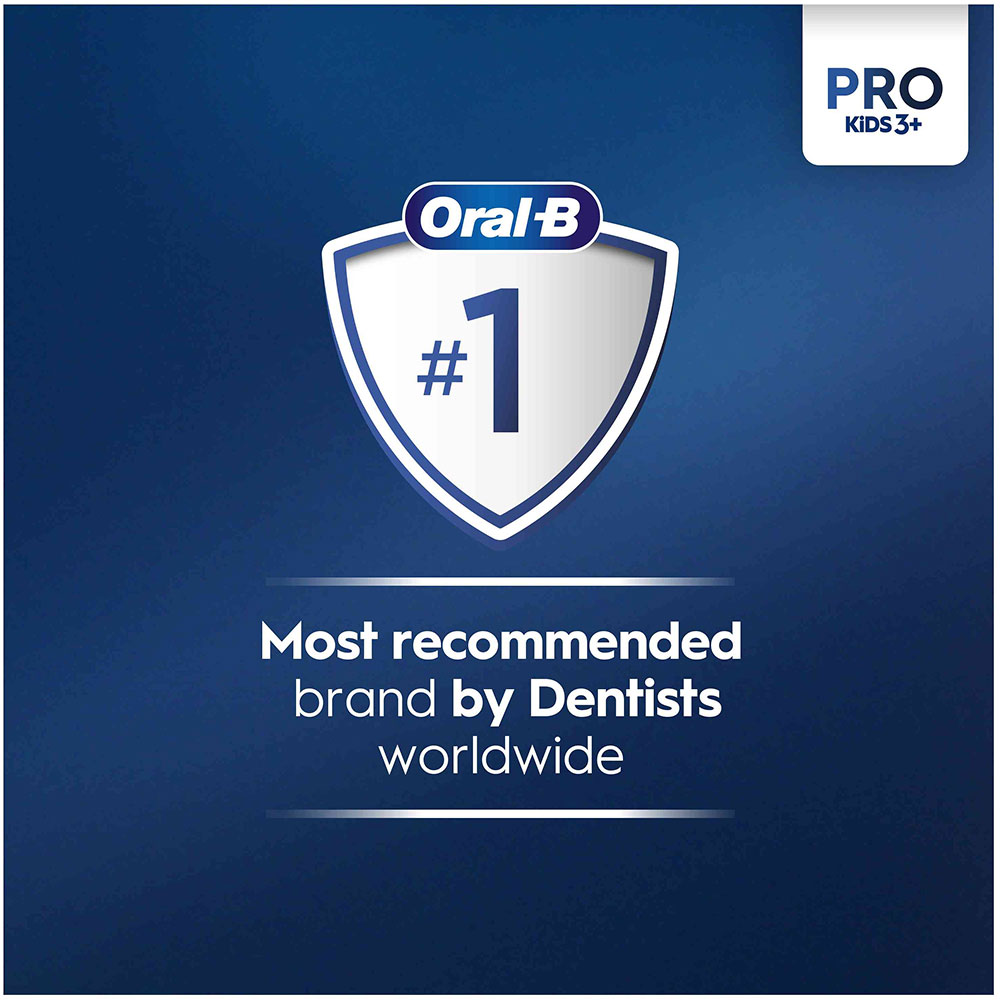 Зубна щітка Oral-b Braun Pro Kids D103.413.2KX «Людина-павук» + футляр (8006540773567) Тип голівки з'ємна