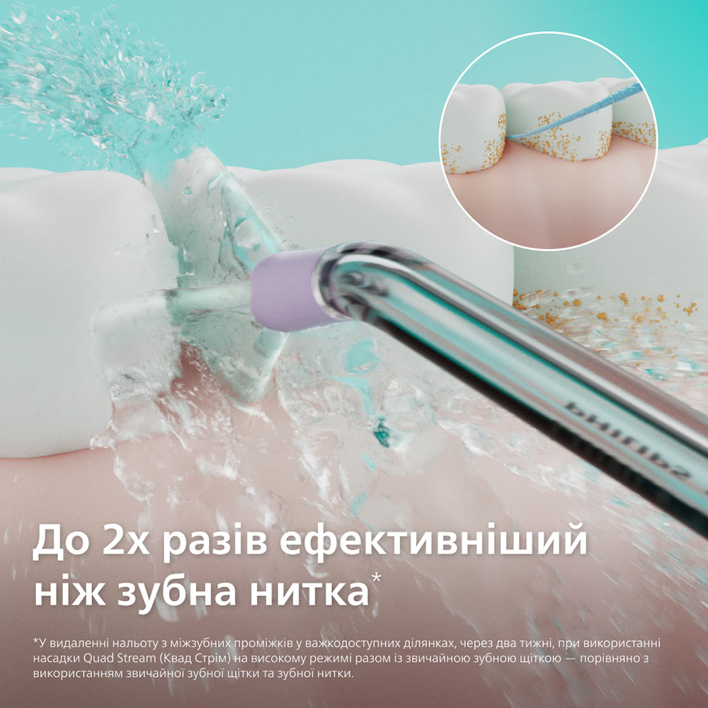 Іригатор PHILIPS Sonicare HX3826/31 Power Flosser 3000 — фото 10