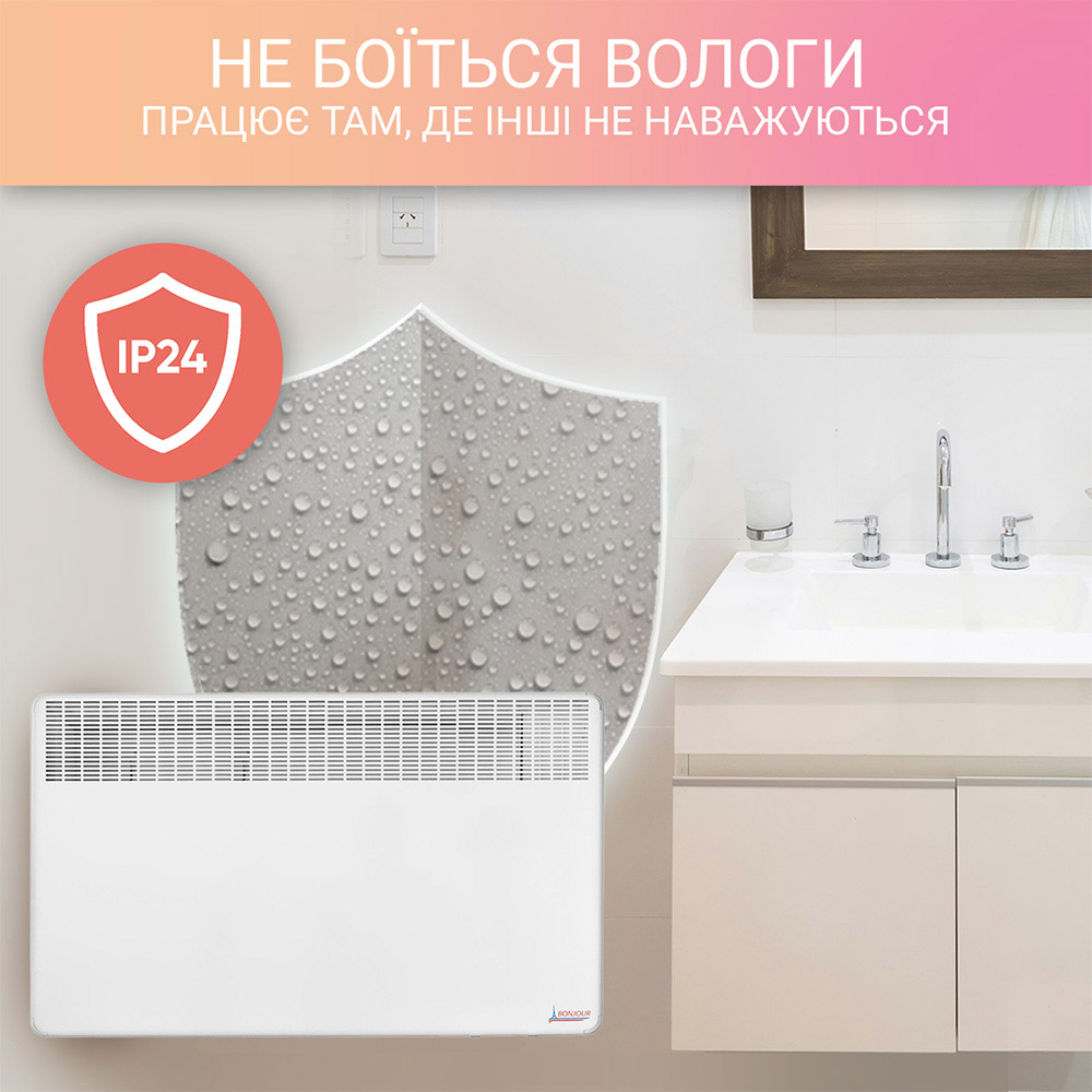 Конвектор BONJOUR CEG BL-Meca/M (2000W) Тип нагревательного элемента закрытый