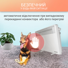 Конвектор ATLANTIC Bonjour Turbo Heat 10 CEG BL-Meca/Q1 (750W) з комплектом підставок