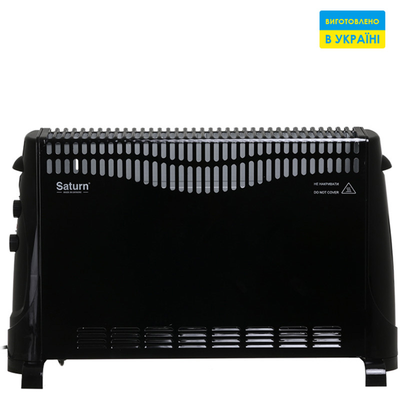 Конвектор SATURN ST-HT3004K Black Тип нагревательного элемента открытый