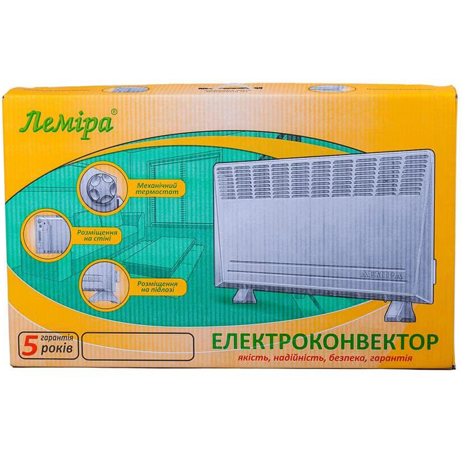 Внешний вид Конвектор ЛЕМІРА ВУА-2,0/220Г 2 кВт