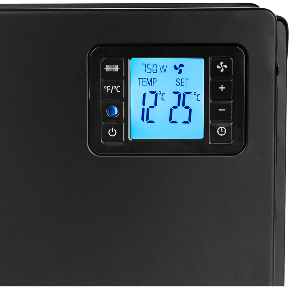 Конвектор NOVEEN CH7100 LCD Smart Black (70797) Площадь обогрева 20