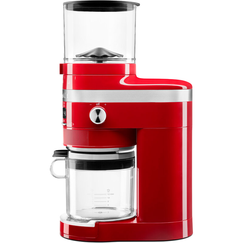 Кофемолка KITCHENAID Artisan Red (5KCG8433EER) Система помола жерновая