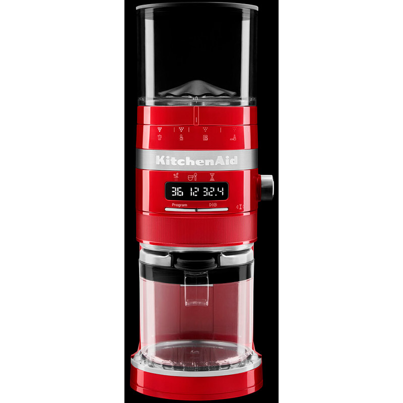 Coffee grinder Artisan 5KCG8433ECA, red metallic, KitchenAid 