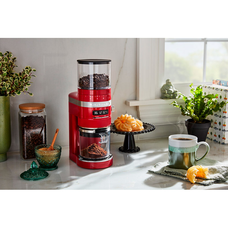 В Україні Кавомолка KITCHENAID Artisan Red (5KCG8433EER)