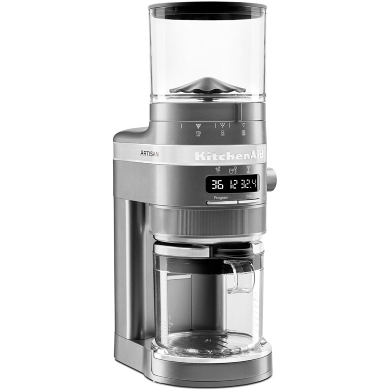 Кофемолка KITCHENAID Artisan Silver Medallion (5KCG8433EMS) Цвет серый