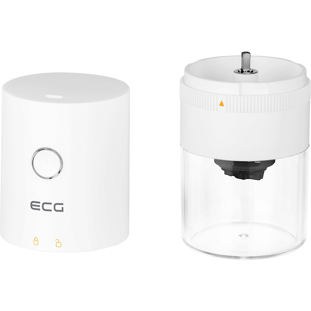 Зовнішній вигляд Кавомолка ECG KM 150 Minimo White