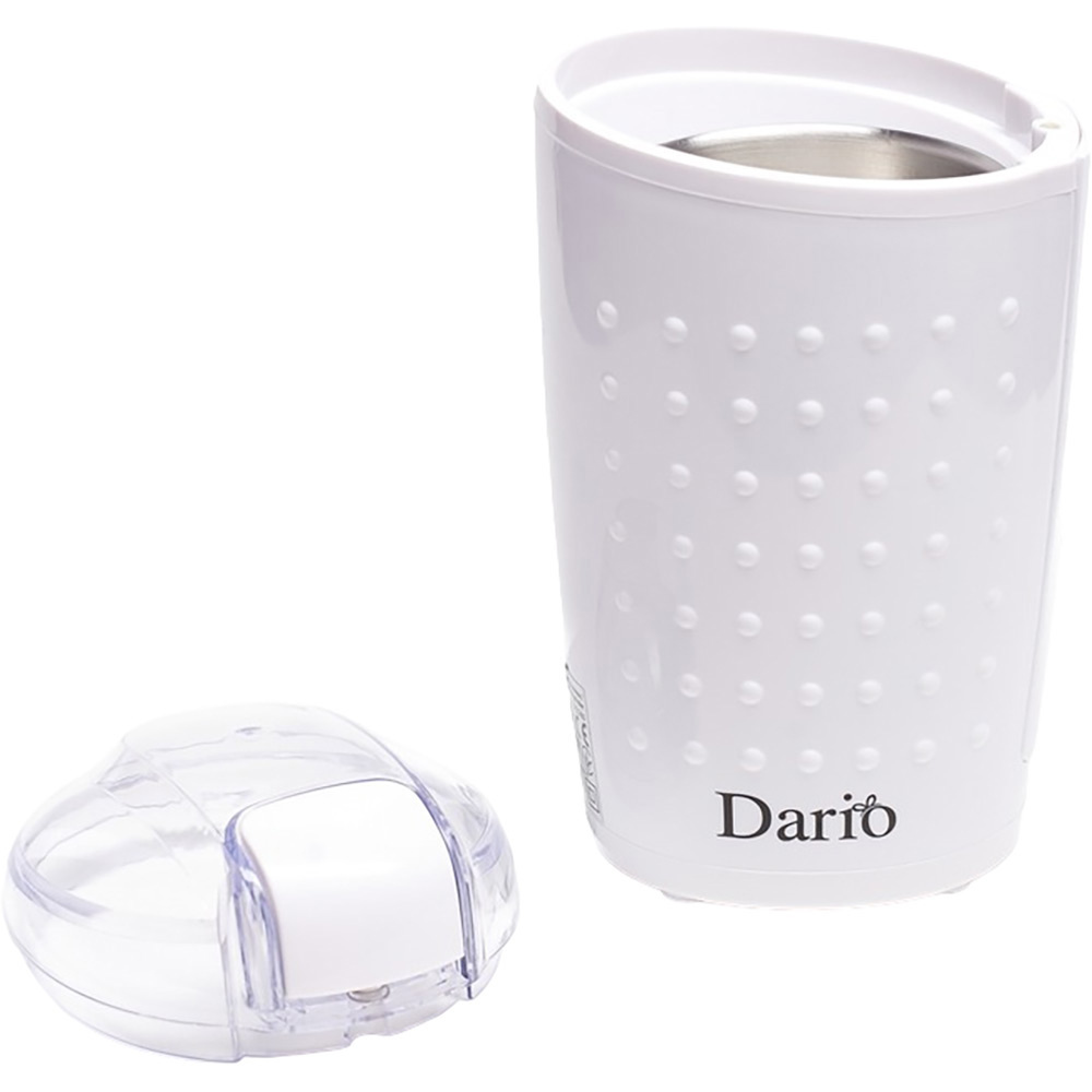 Кавомолка DARIO DCG180 White (8595750199323) Колір білий