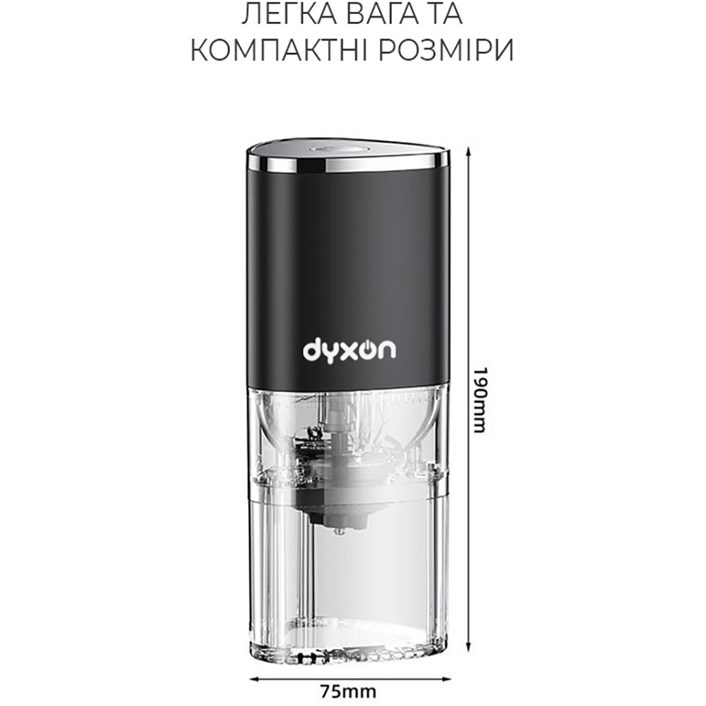Фото Кавомолка DYXON MEGAGRIND 155 Black