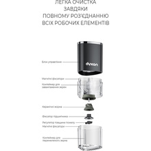 Кавомолка DYXON MEGAGRIND 155 Black