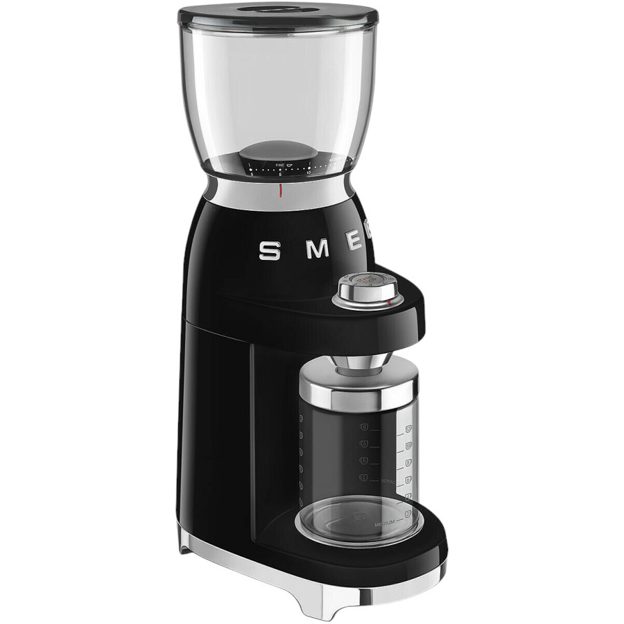 Кофемолка SMEG CGF11BLEU Система помола жерновая