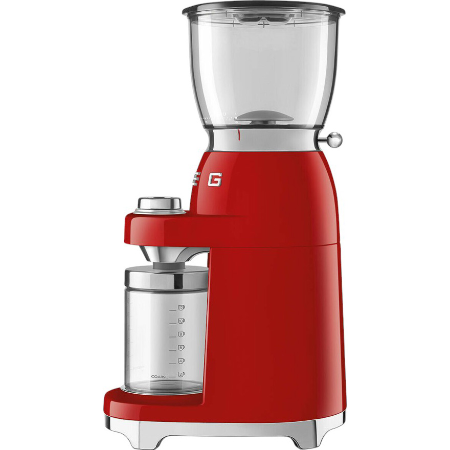 Кофемолка SMEG CGF11RDEU Система помола жерновая