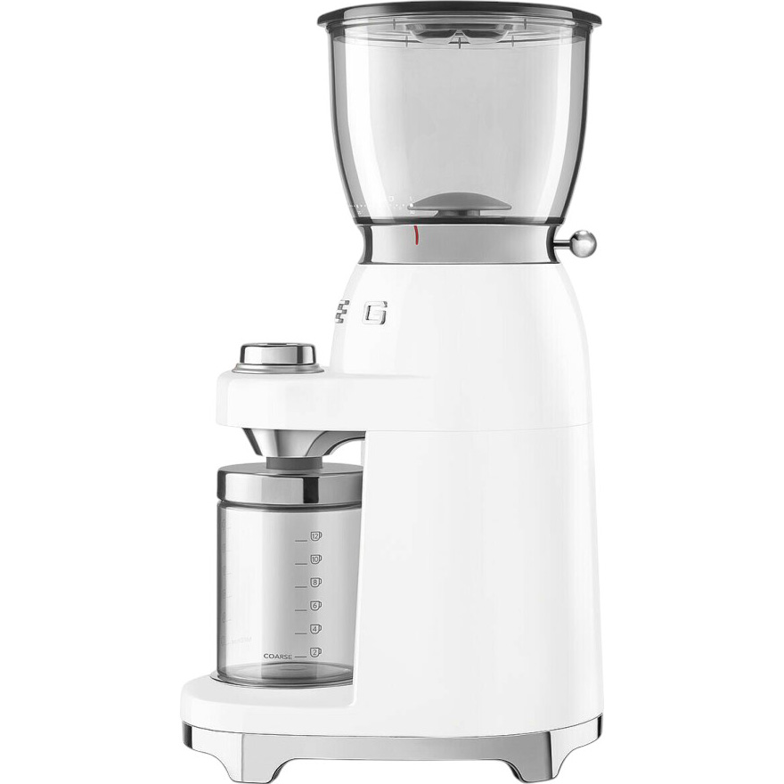 Кофемолка SMEG CGF11WHEU Система помола жерновая