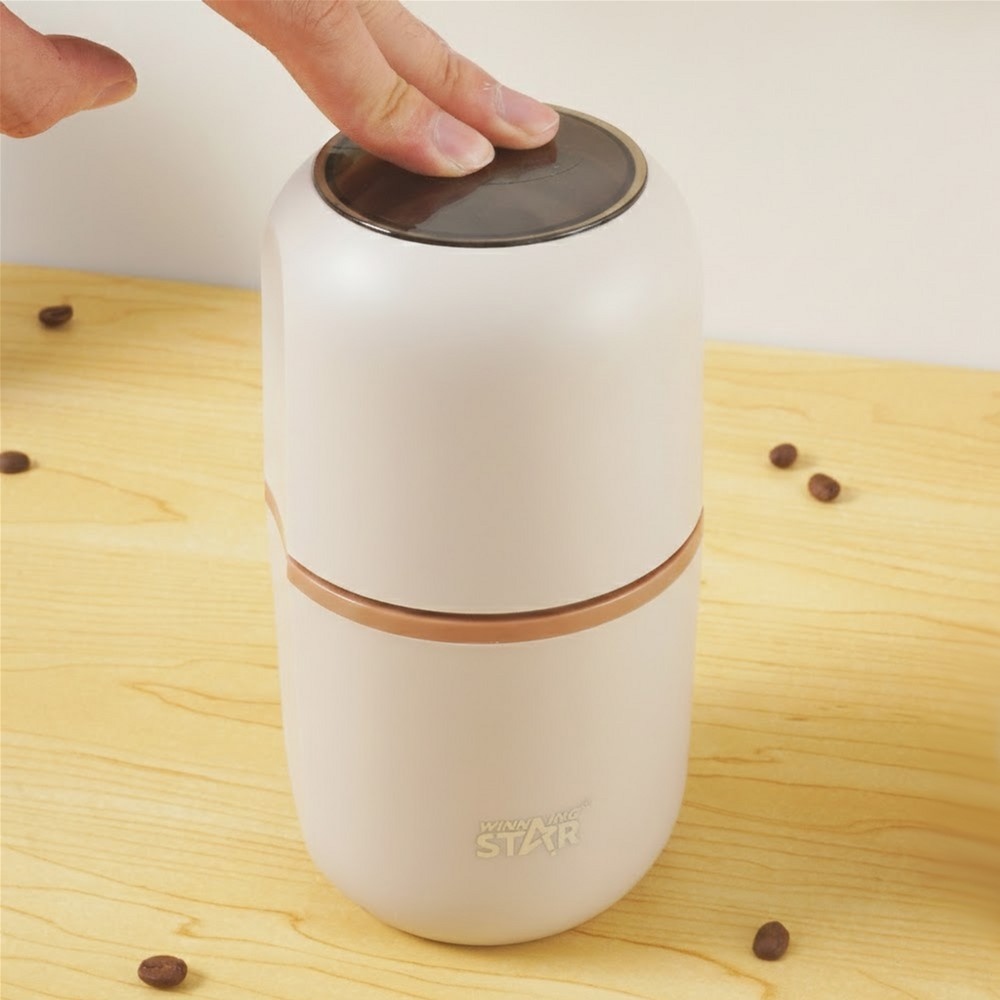 Внешний вид Кофемолка WINNINGSTAR ST-9713 150W 80G White