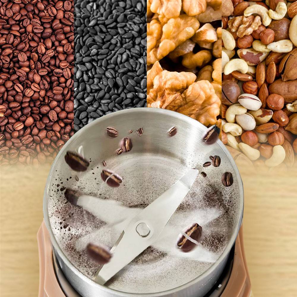 Кофемолка WINNINGSTAR ST-9713 150W 80G White Система помола ротационный нож