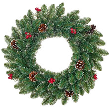 Декоративний вінок BLACK BOX TREES Creston Frosted 60 см (1015794)