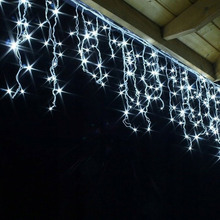 Світлодіодна гірлянда COLORWAY Бахрома 192LED 6 x 0.6 м Cold White (CW-GOF-192L66VCW)