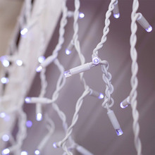 Світлодіодна гірлянда COLORWAY Бахрома 192LED 6 x 0.6 м Cold White (CW-GOF-192L66VCW)
