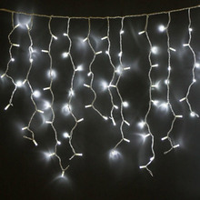 Світлодіодна гірлянда COLORWAY Бахрома 192LED 6 x 0.6 м Cold White (CW-GOF-192L66VCW)