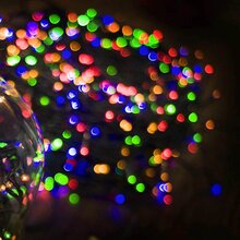 Світлодіодна гірлянда COLOR WAY 100 LED 8 функцій 10 м Різнокольоровий (CW-G-100L10VMC)